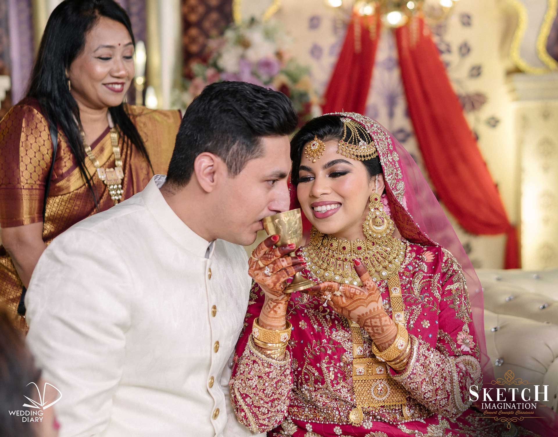 Mughal Majesty: Cross-Border Wedding Elegance